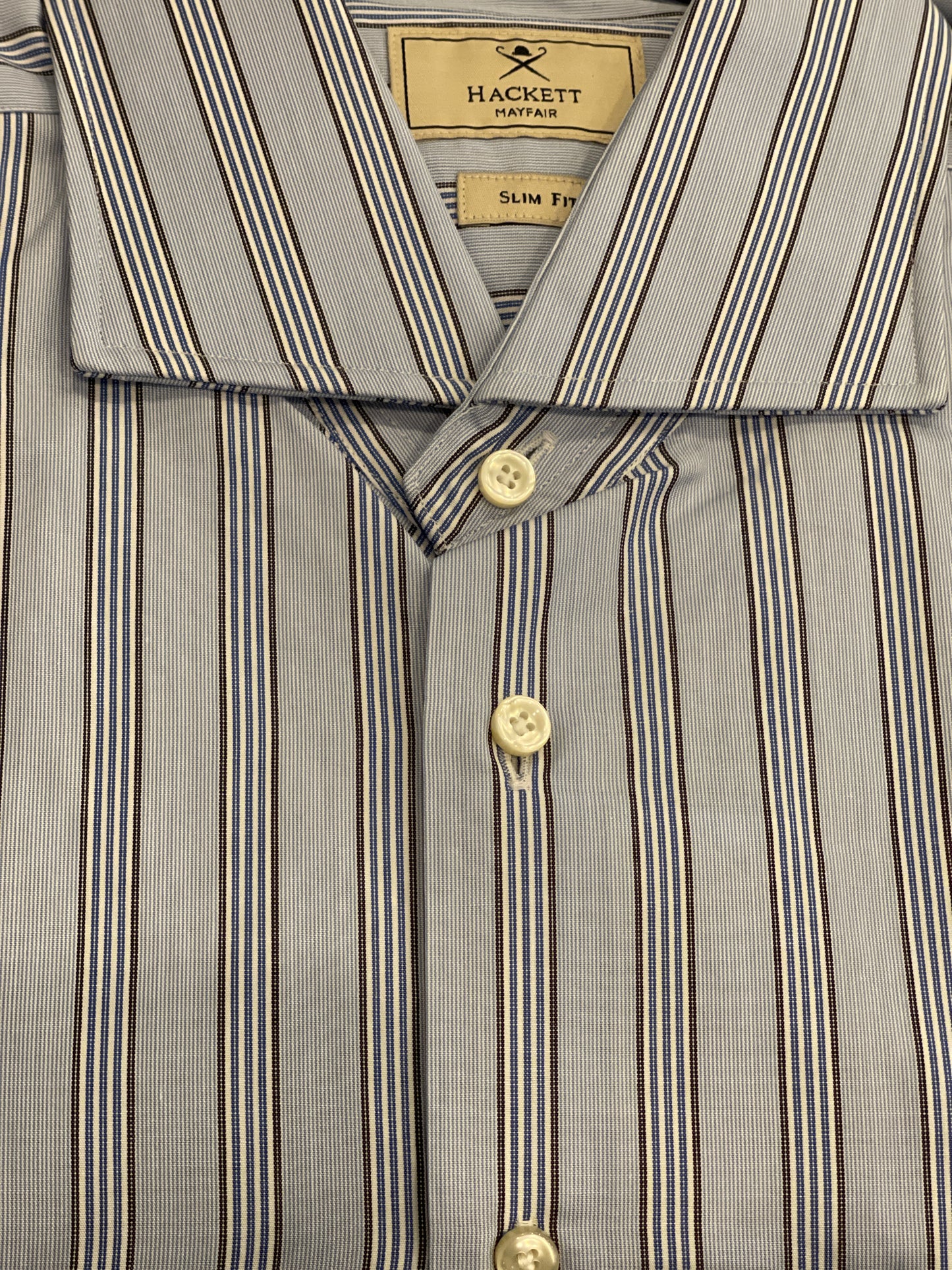 Mayfair Micro Wide Stretch Dress Shirt
