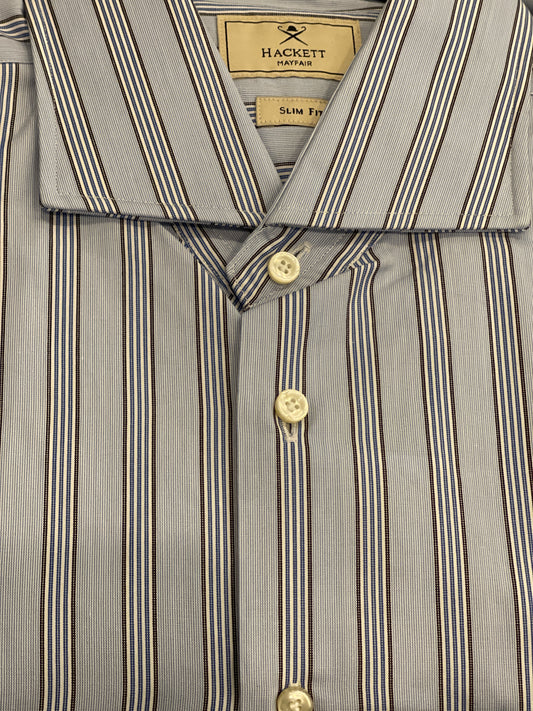Mayfair Micro Wide Stretch Dress Shirt