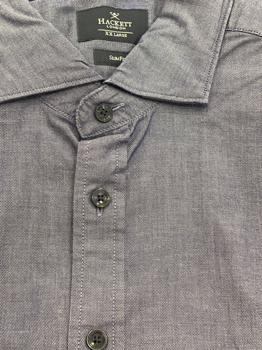 Denim Dobby Dress Shirt