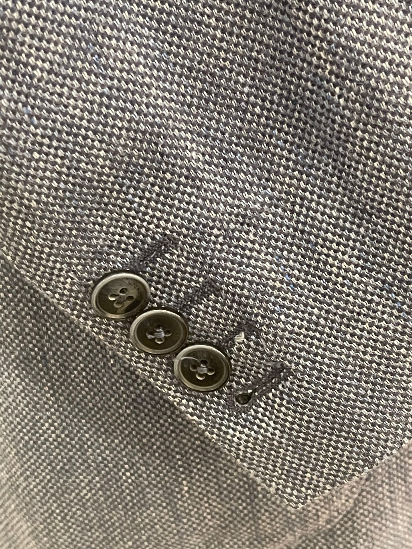Cotton Linen Textured Blazer