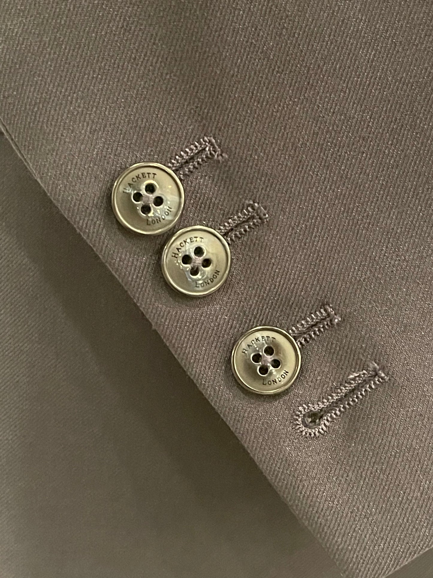 Plain Wool Suit Jacket