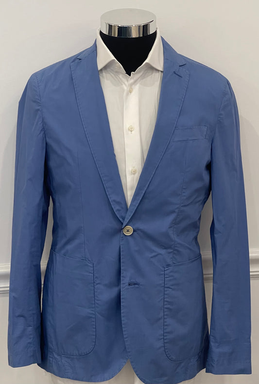 Poplin Garment Wash Blazer