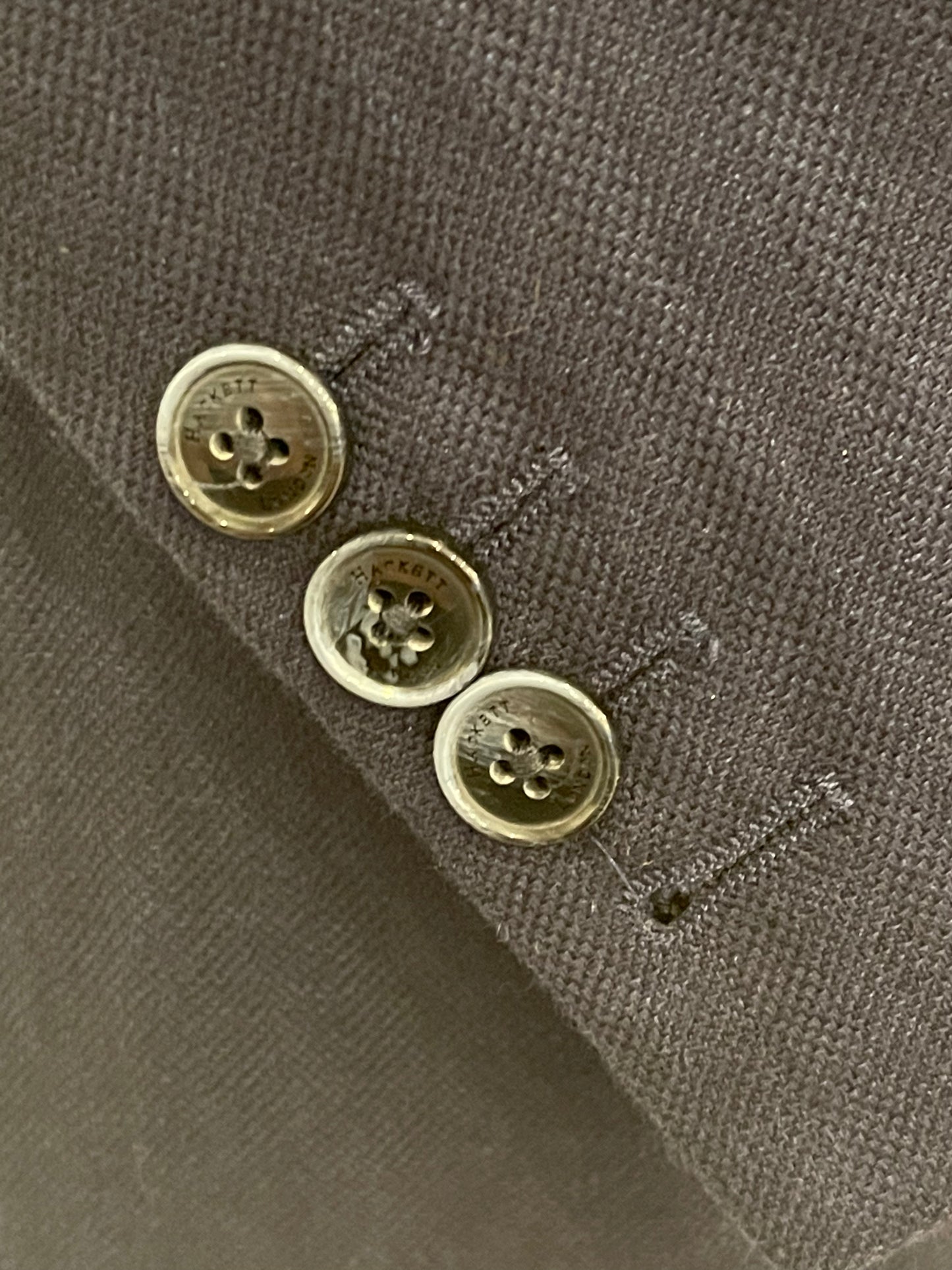 Linen Herringbone Blazer