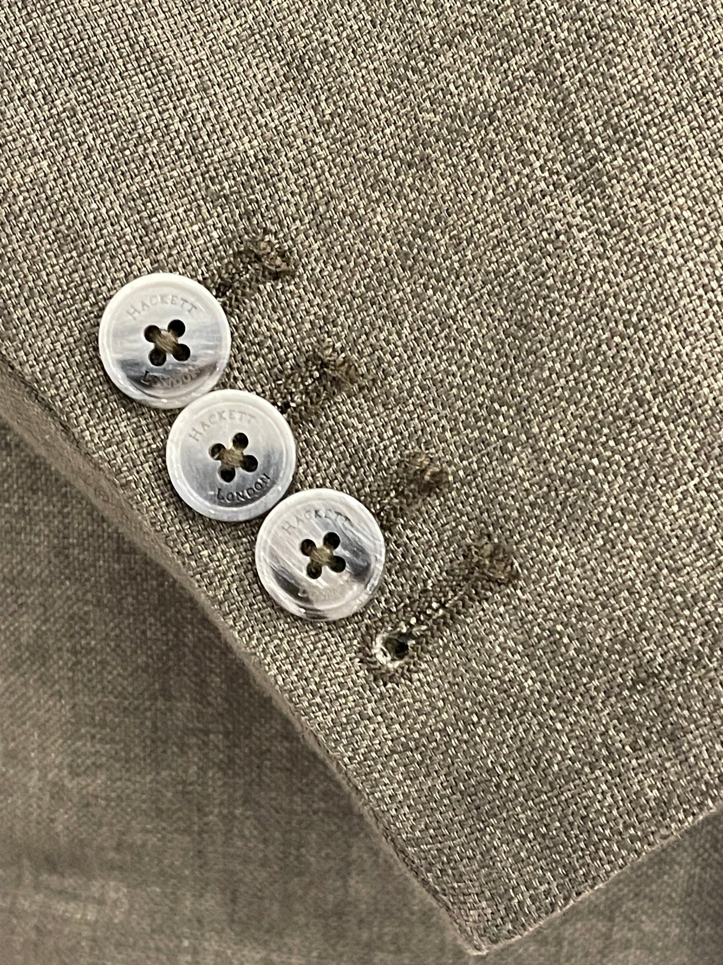 Delave Linen Double Breasted Blazer