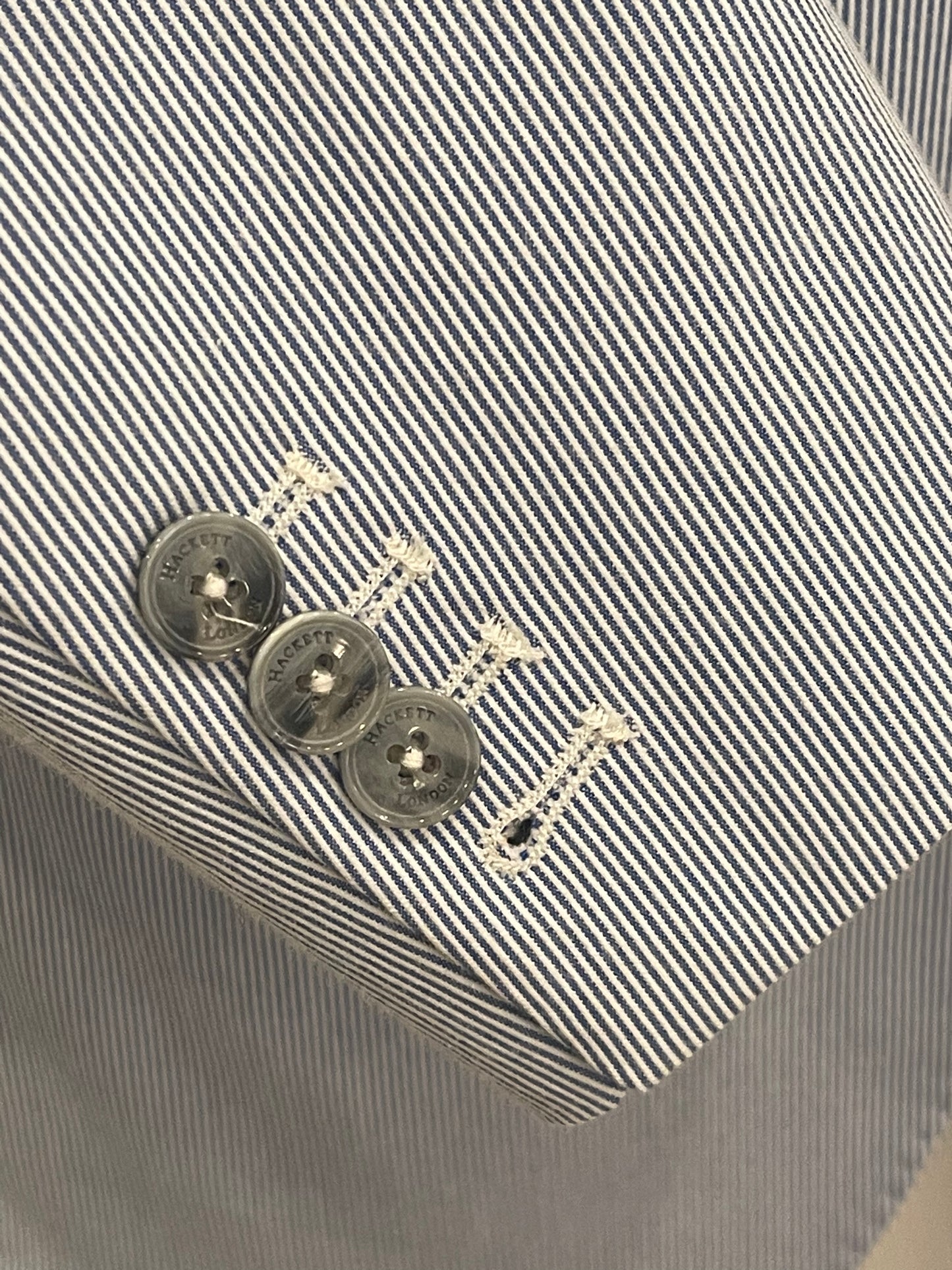 Cotton Fine Stripe Jacket