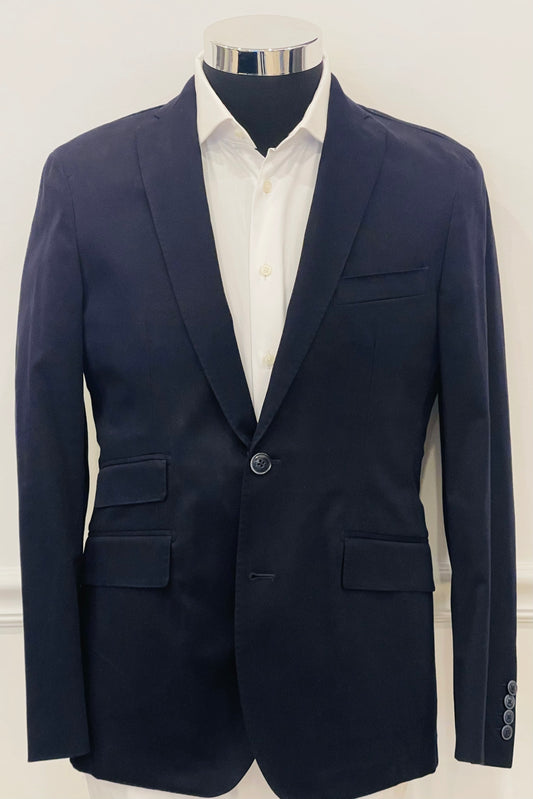 Stretch Cotton Plain Jacket