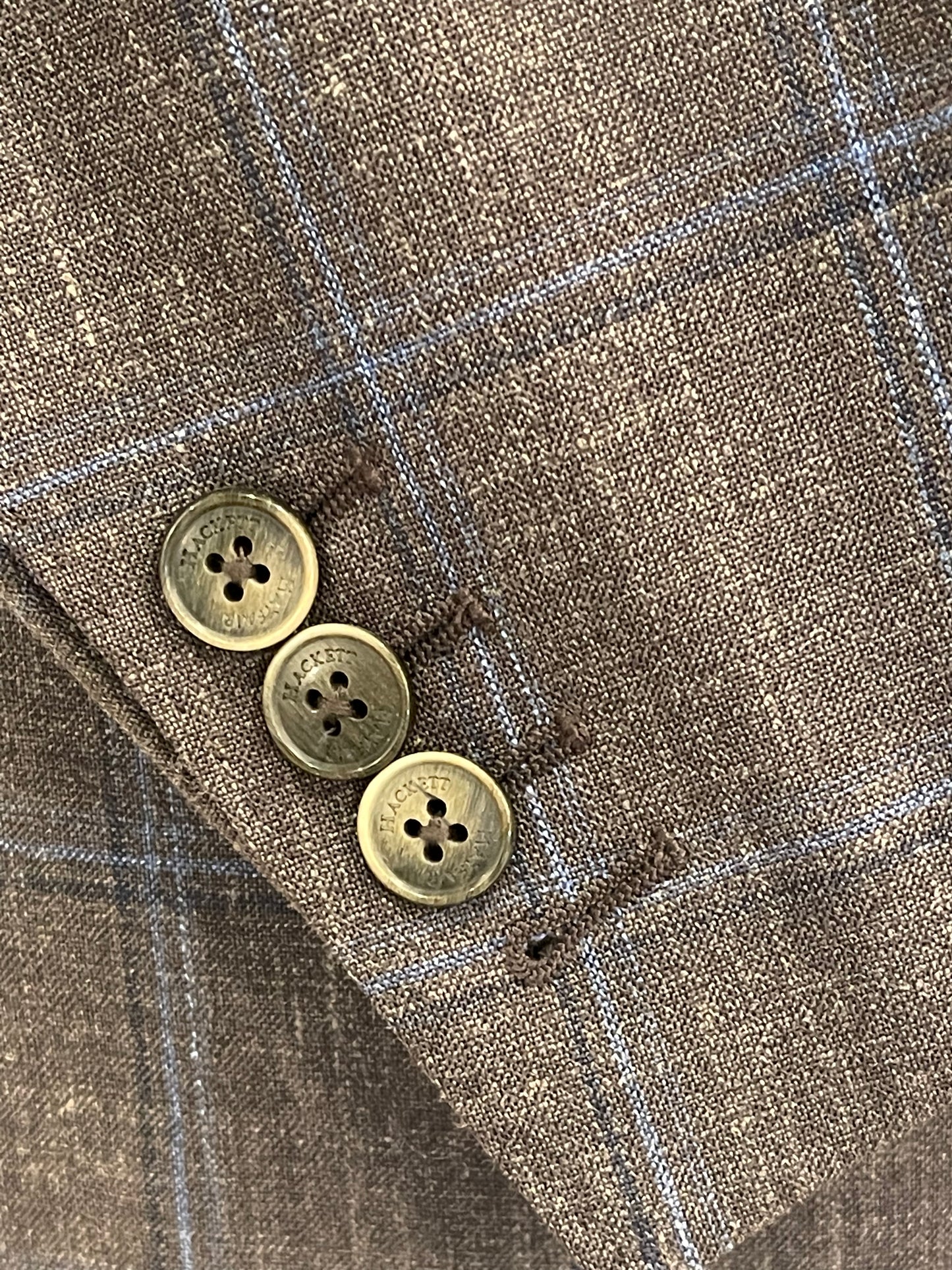 Loro Piana Mayfair Windowpane Blazer