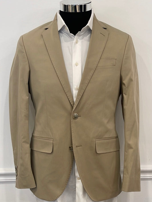 Stretch Cotton Suit Jacket