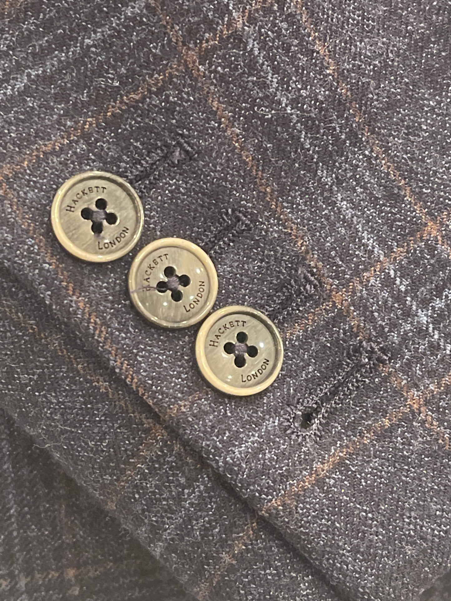 Light Wool Multi Check Blazer