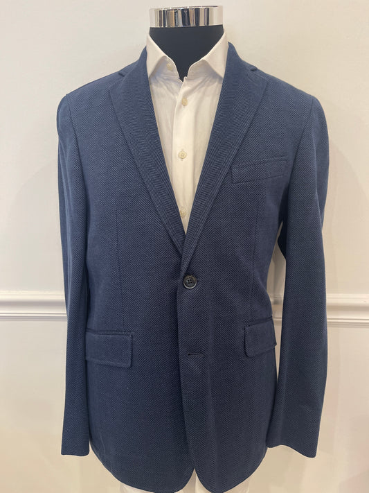 Mayfair Herringbone Jersey Blazer