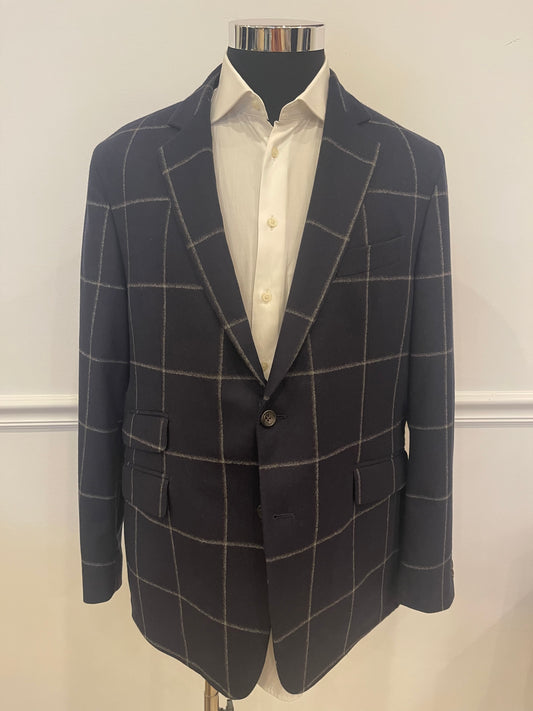 Mayfair Large Scale Windowpane Blazer