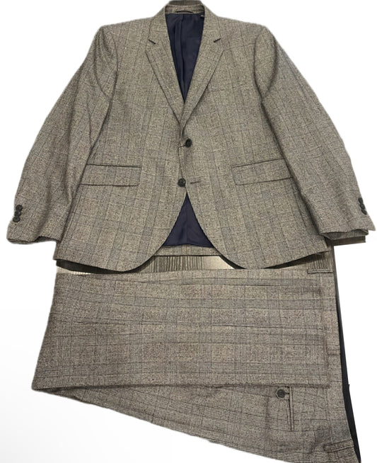 Hackett Saxony Glencheck Suit