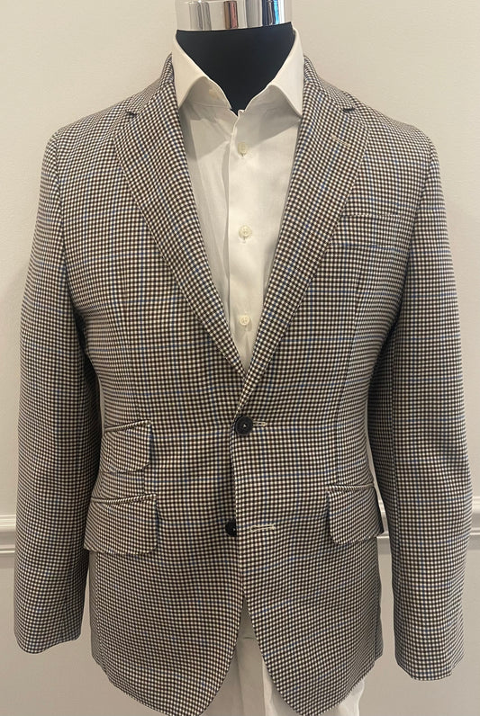 Made For Hackett Shepards Check Blazer