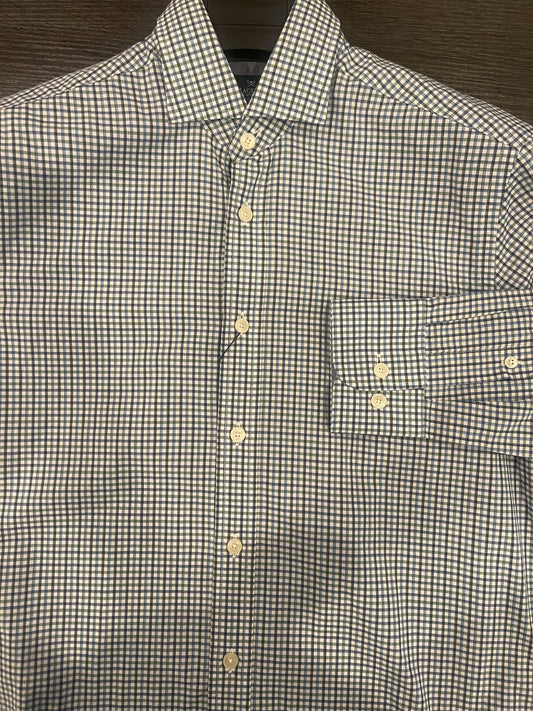 Blue MultiCheck Dress Shirt