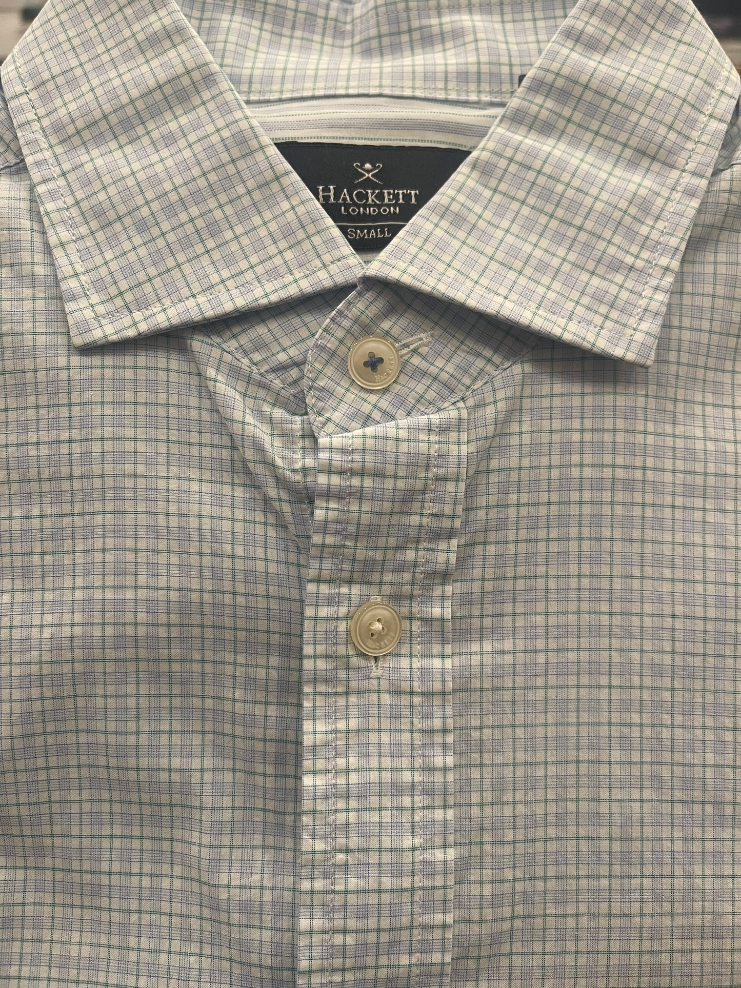 Multi Color Mini Check Dress Shirt