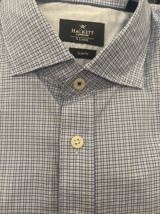 Zephyr Outline Gingham Dress Shirt