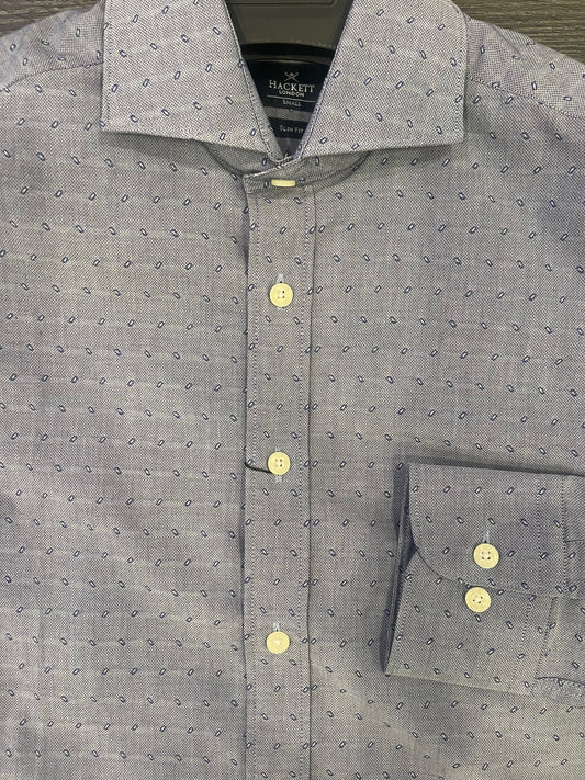 Oval Texture Dobby Dress Shirt