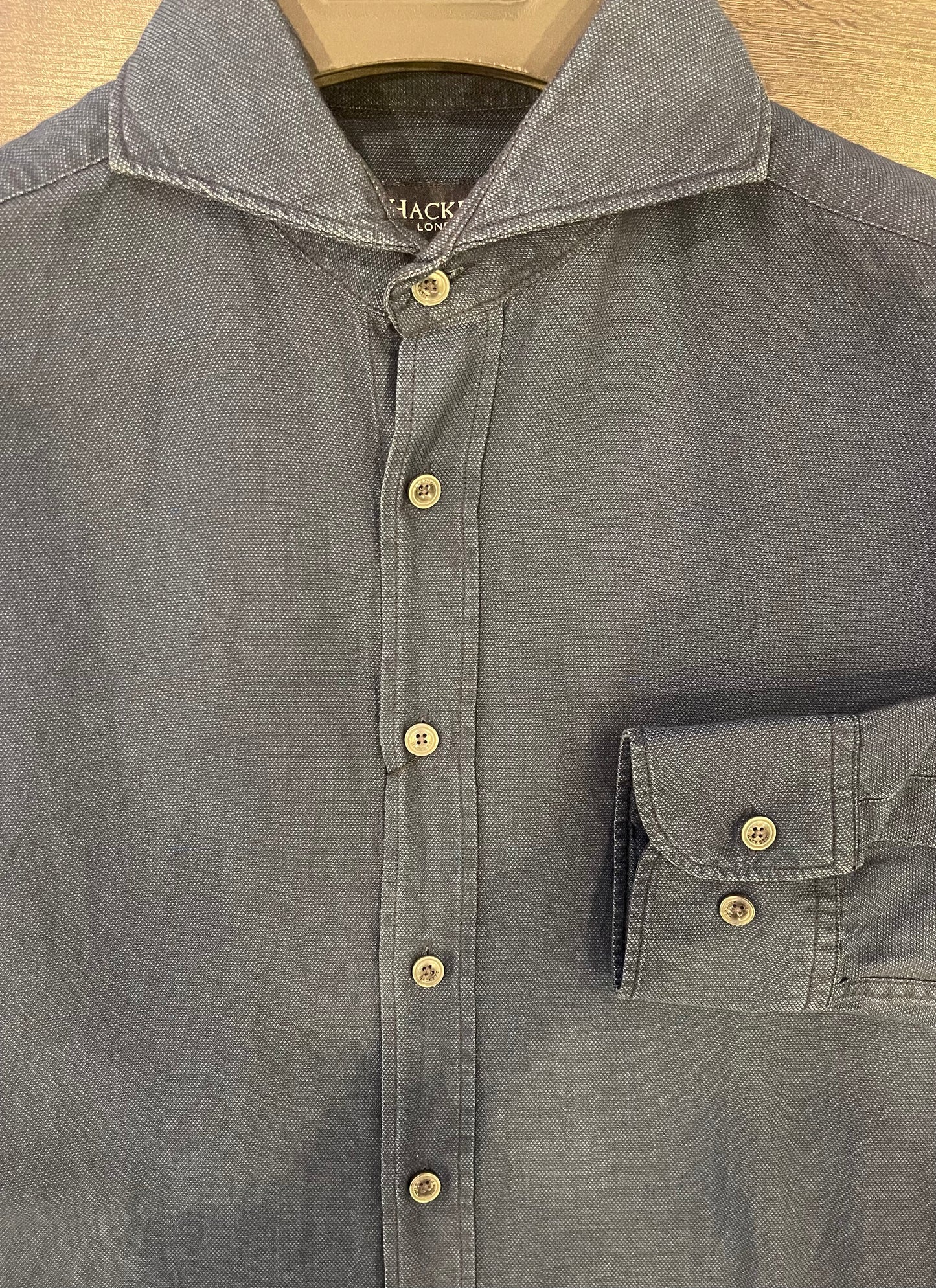 Indigo Royal Oxford Dress Shirt