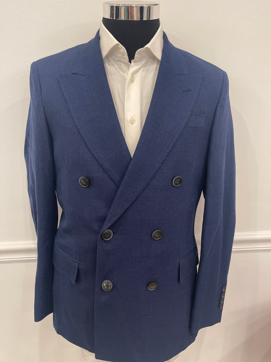 Loro Piana Mayfair Doublebreasted Hopsack Blazer
