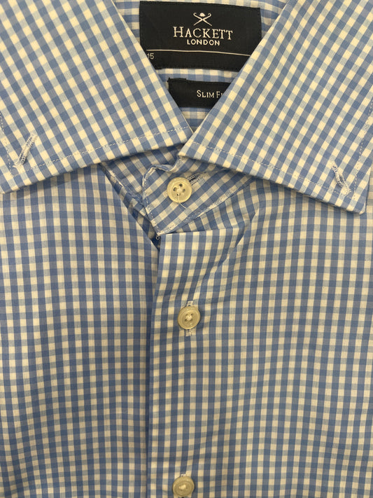 Celeste Mini Gingham Dress Shirt