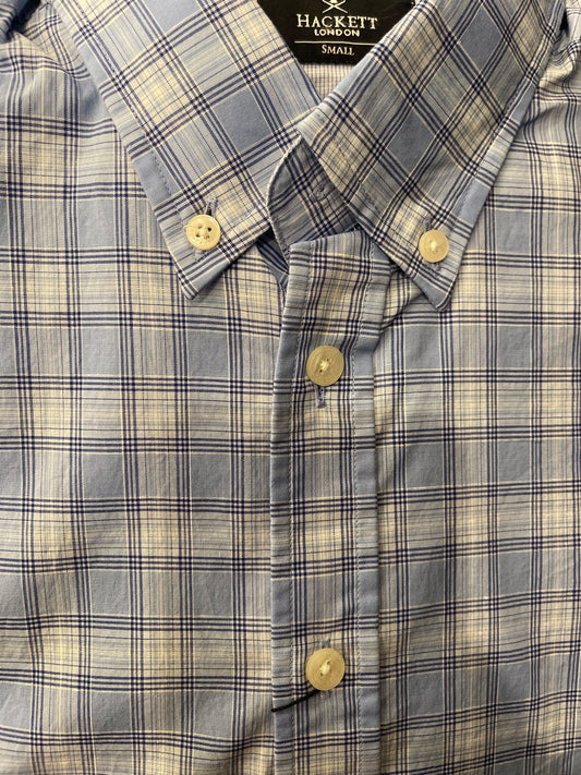 Windowpane Check Dress Shirt