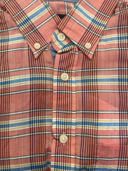 Soft Multi Plaid Dress Shirt