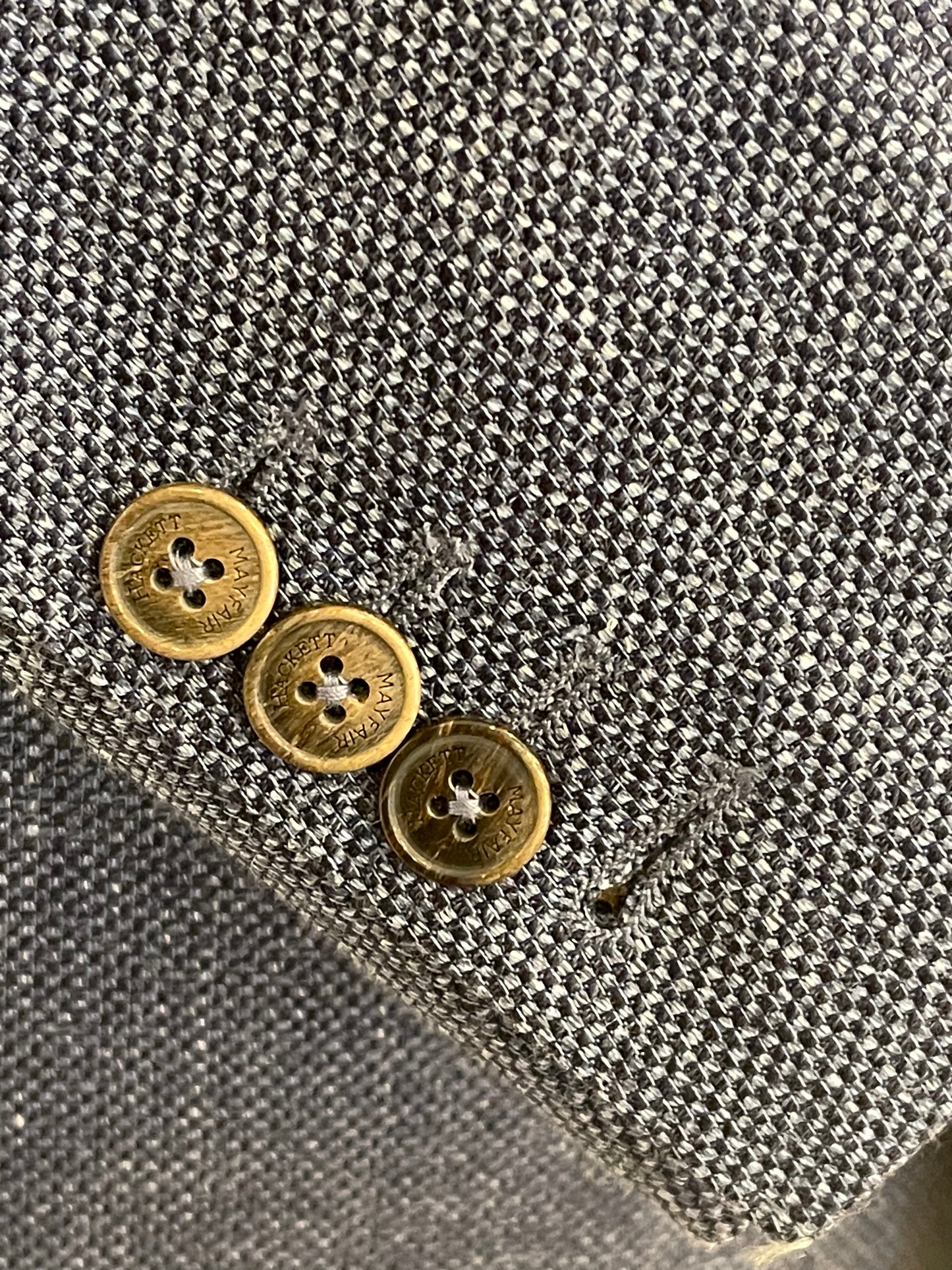 Loro Piana MYF Summer Tweed Double Breasted Blazer