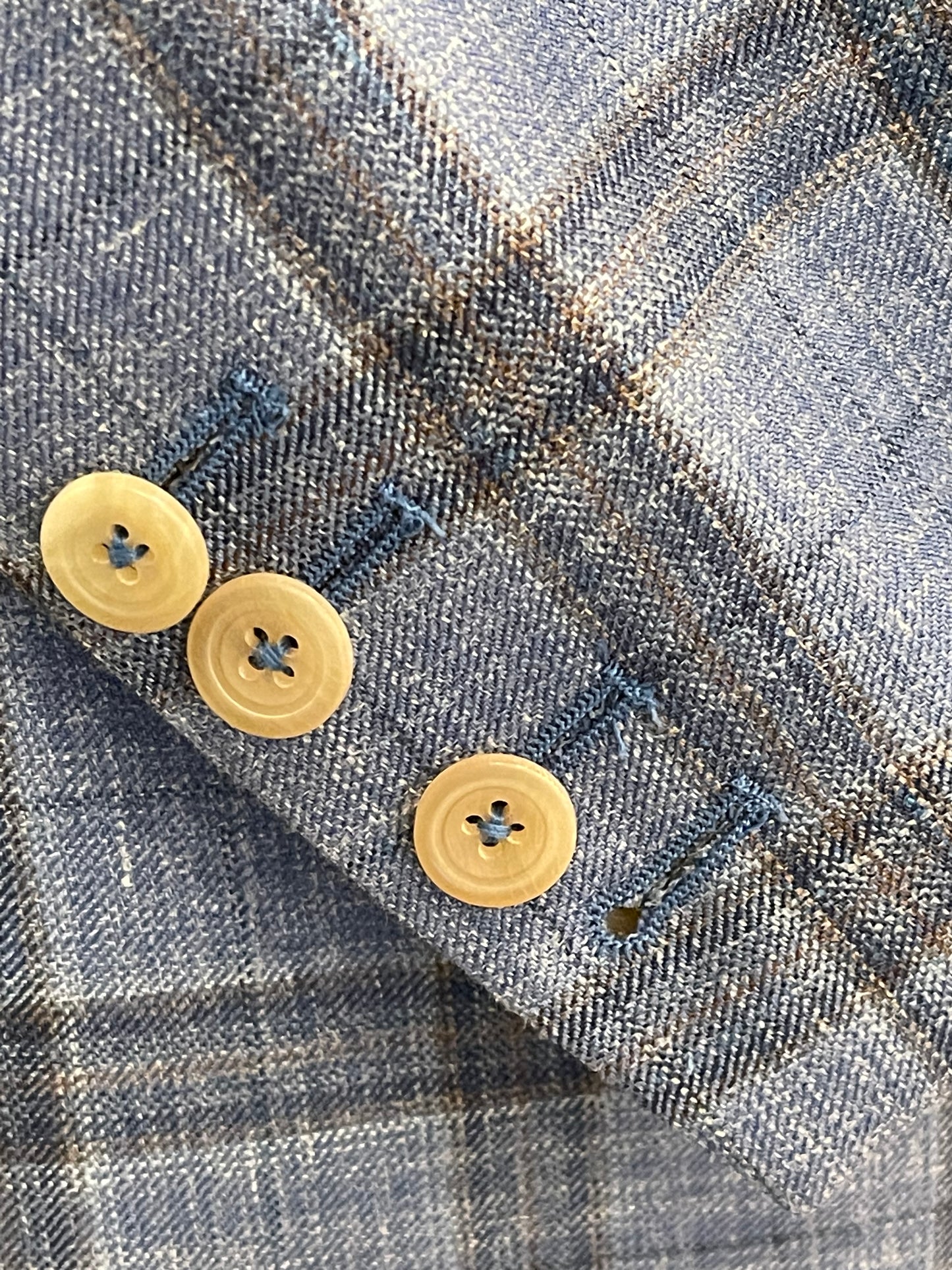 Loro Piana Mayfair Sky Check Blazer