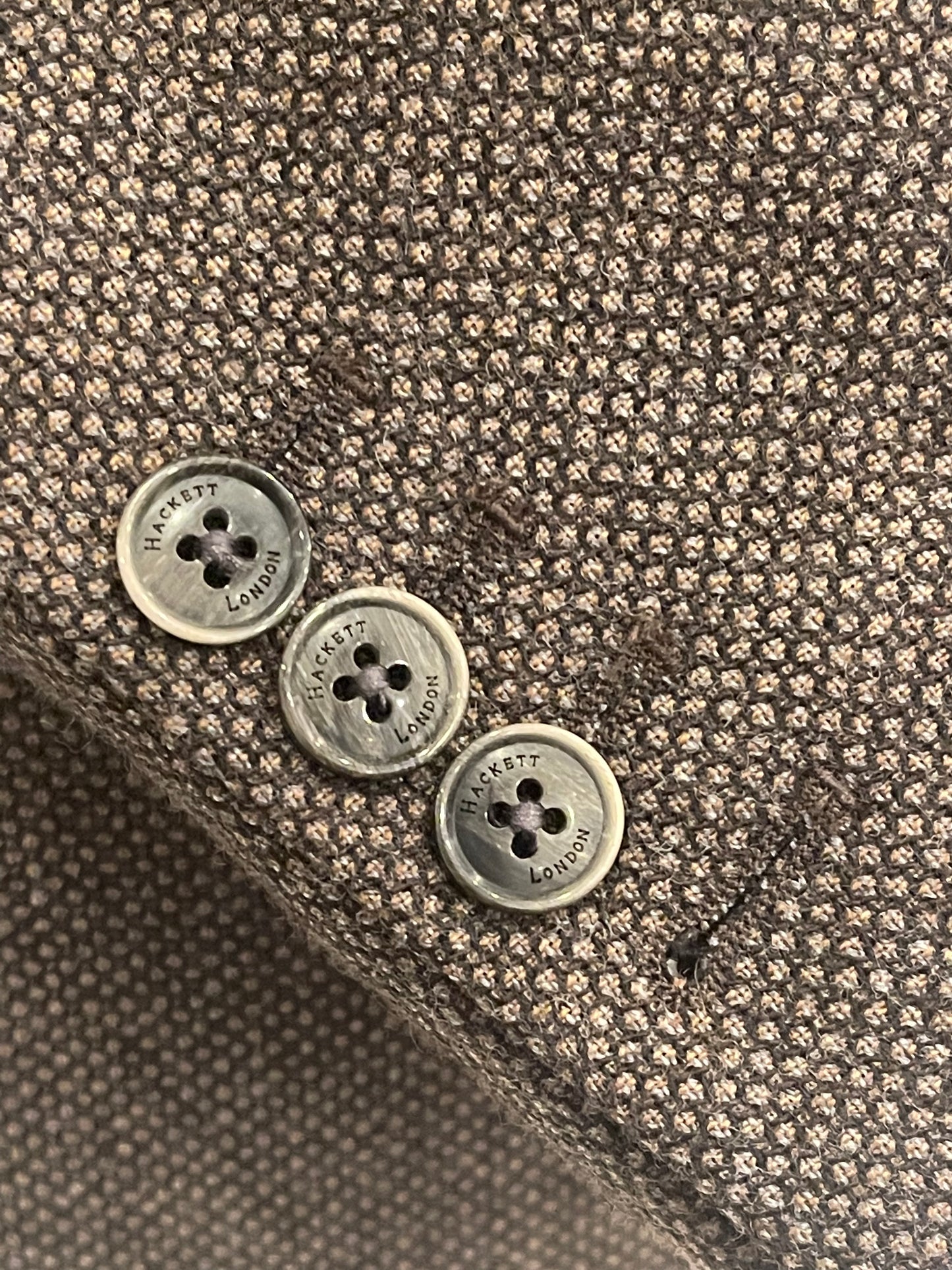 Wool Birdseye Flap Blazer