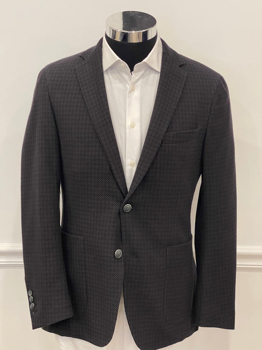 Twill Houndstooth Blazer